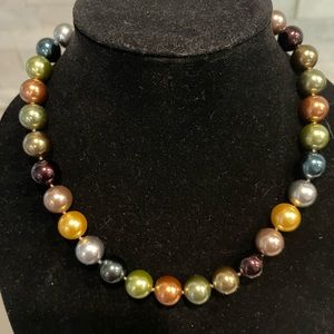 KENNETH JAY LANE KJL INAUGURAL 2009 PEARL NECKLACE